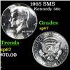 1965 SMS Kennedy Half Dollar 50c Grades sp67