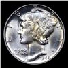 Image 2 : 1945-p Mercury Dime 10c Grades GEM+ Unc