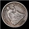 Image 2 : 1871-p Seated Liberty Half Dime 1/2 10c Grades vf++