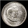 Image 2 : 1954-d Wash/Car Old Commem Half Dollar 50c Grades Choice Unc