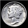 Image 2 : 1924-p Mercury Dime 10c Grades GEM Unc
