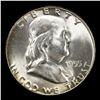 Image 2 : 1955-p Bugs Bunny Franklin Half Dollar FS-401 50c Grades Choice Unc+ FBL