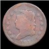 Image 2 : 1814 Plain 4 Classic Head Large Cent 1c Grades vg+