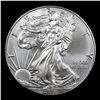 Image 2 : 2018-p Silver Eagle Dollar $1 Graded ms70 By SEGS