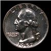 Image 2 : Proof 1957 Washington Quarter 25c Grades GEM++ Proof