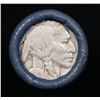 Image 2 : Buffalo Nickel Shotgun Roll in Old Bank Style 'Bell Telephone'  Wrapper 1923 & S Mint Ends