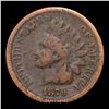 Image 2 : 1879 Indian Cent 1c Grades vg+