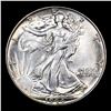 Image 2 : 1944-p Walking Liberty Half Dollar 50c Grades Choice+ Unc