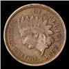 Image 2 : 1863 Indian Cent 1c Grades vf++