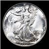 Image 2 : 1937-p Walking Liberty Half Dollar 50c Grades Choice+ Unc
