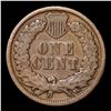 Image 3 : 1862 Indian Cent 1c Grades VF Details