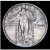 Image 2 : ***Auction Highlight*** 1923-p Standing Liberty Quarter 25c Graded Choice Unc+ FH BY USCG (fc)