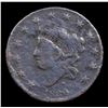 Image 2 : 1830 large Letters Coronet Head Large Cent 1c Grades VF Details