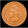 Image 2 : 1872 Indian Cent 1c Grades vf++