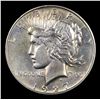 Image 2 : 1927-d Peace Dollar $1 Grades Select Unc