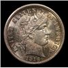 Image 2 : 1916-p Barber Dime 10c Grades GEM Unc