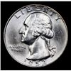 Image 2 : 1953-d Washington Quarter 25c Grades GEM+ Unc