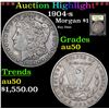 ***Auction Highlight*** 1904-s Morgan Dollar $1 Graded xf45 BY USCG (fc)
