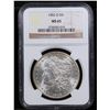 Image 2 : NGC 1902-o Morgan Dollar $1 Graded ms65 By NGC