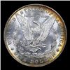 Image 3 : 1887-p Morgan Dollar $1 Grades GEM+ Unc