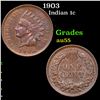 Image 1 : 1903 Indian Cent 1c Grades Choice AU