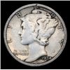 Image 2 : 1934-d Mercury Dime 10c Grades vf++