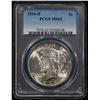Image 2 : PCGS 1934-d Peace Dollar $1 Graded ms62 By PCGS