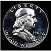 Image 2 : Proof 1962 Franklin Half Dollar 50c Grades GEM+ Proof