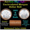***Auction Highlight*** 1885 & CC Uncirculated Morgan Dollar Shotgun Roll (fc)