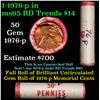 Image 1 : Shotgun Lincoln 1c roll, 1976-p50 pcs  Wrapper