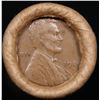 Image 2 : Mixed small cents 1c orig shotgun roll, 1918-d Wheat Cent, 1883 Indian Cent other end, Brinks Wrappe