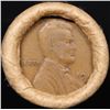 Image 2 : Mixed small cents 1c orig shotgun roll, 1919-s Wheat Cent, 1883 Indian Cent other end, Brinks Wrappe