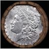 Image 2 : ***Auction Highlight***  AU/BU Slider Brinks Shotgun Morgan $1 Roll 1896 & P Ends Virtually UNC (fc)