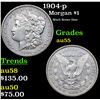Image 1 : 1904-p Morgan Dollar $1 Grades Choice AU
