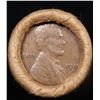 Image 2 : Mixed small cents 1c orig shotgun roll, 1918-s Wheat Cent, 1898 Indian Cent other end, Brinks Wrappe