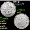 1891-p Morgan Dollar $1 Grades Select AU