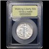 Image 4 : ***Auction Highlight*** 1918-s Walking Liberty Half Dollar 50c Graded Choice Unc By USCG (fc)