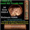 Image 1 : Shotgun Lincoln 1c roll, 1960-d 50 pcs Counter Company Wrapper