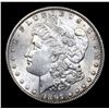 Image 2 : 1897-p Morgan Dollar $1 Grades Select Unc