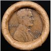 Image 2 : Mixed small cents 1c orig shotgun roll, 1918-s Wheat Cent, 1862 Indian Cent other end, Brinks Wrappe