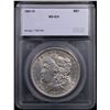 Image 4 : 1891-o Morgan Dollar $1 Graded ms63+ By SEGS