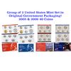 Image 1 : Group of 2 United States Mint Set in Original Government Packaging! From 2005-2006 with 42 Coins Ins