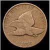 Image 2 : 1858 ll Flying Eagle Cent 1c Grades f+