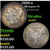 Image 1 : 1890-s Morgan Dollar $1 Grades Select Unc
