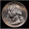 Image 2 : 1951-s Washington Quarter 25c Grades GEM Unc
