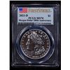 Image 2 : ***Auction Highlight*** PCGS 2021-d Morgan Dollar First Strike 100th Anniversary $1 Graded ms70 By P