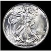 Image 2 : 1944-p Walking Liberty Half Dollar 50c Grades GEM Unc