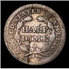 Image 3 : 1853-o Seated Liberty Half Dime 1/2 10c Grades vf+