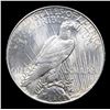 Image 3 : 1925-p Peace Dollar $1 Graded ms65+ By SEGS