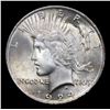Image 2 : 1924-p Peace Dollar $1 Graded ms66 By SEGS